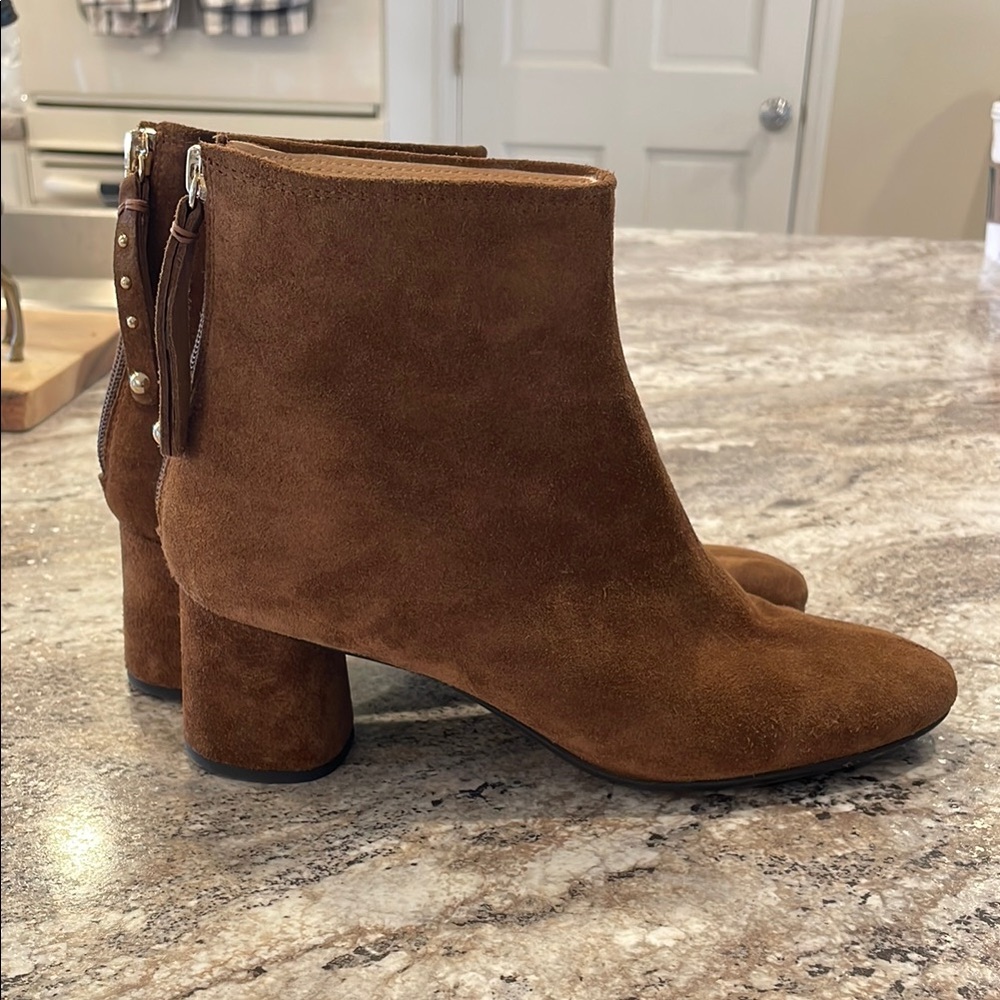 AGL Brown Suede Ankle Boots